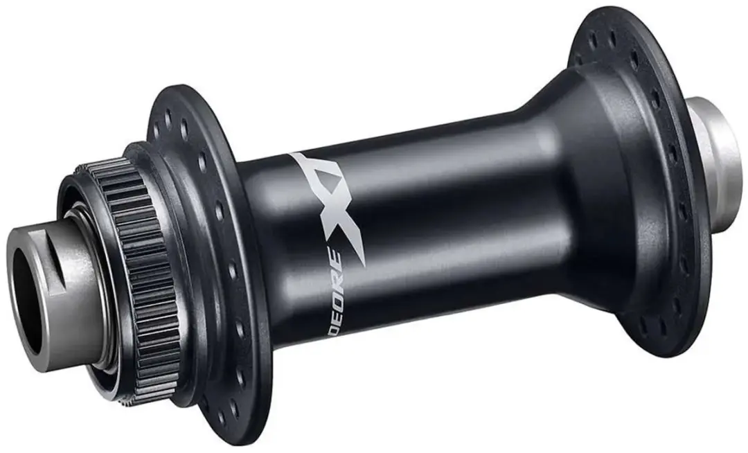 Shimano Deore XT M8110 Voornaaf 28T 100mm Centerlock - Zwart