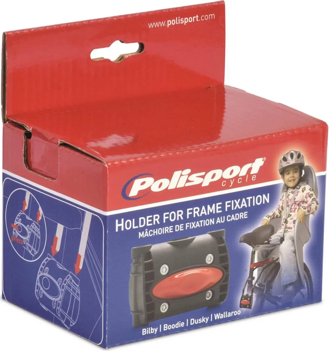 Polisport Framehouder Bilby/Koolah/Boodie/Joy - Ø28/40mm - Zwart