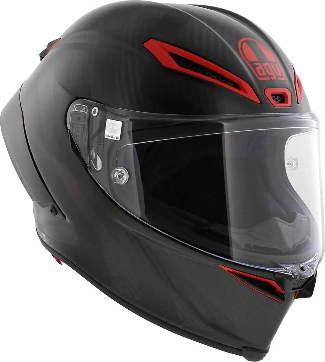 AGV PISTA GP RR INTREPIDO MATT CARBON/BLK/RED