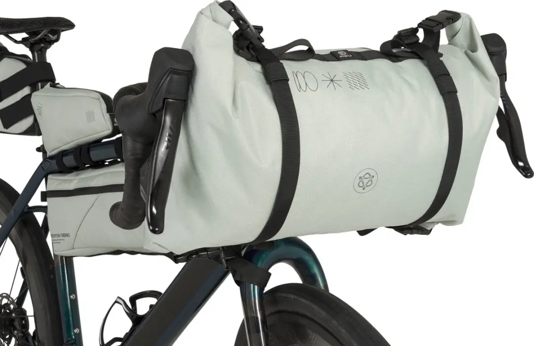 AGU Bikepacking Venture Stuurtas 17L - Pistachogroen
