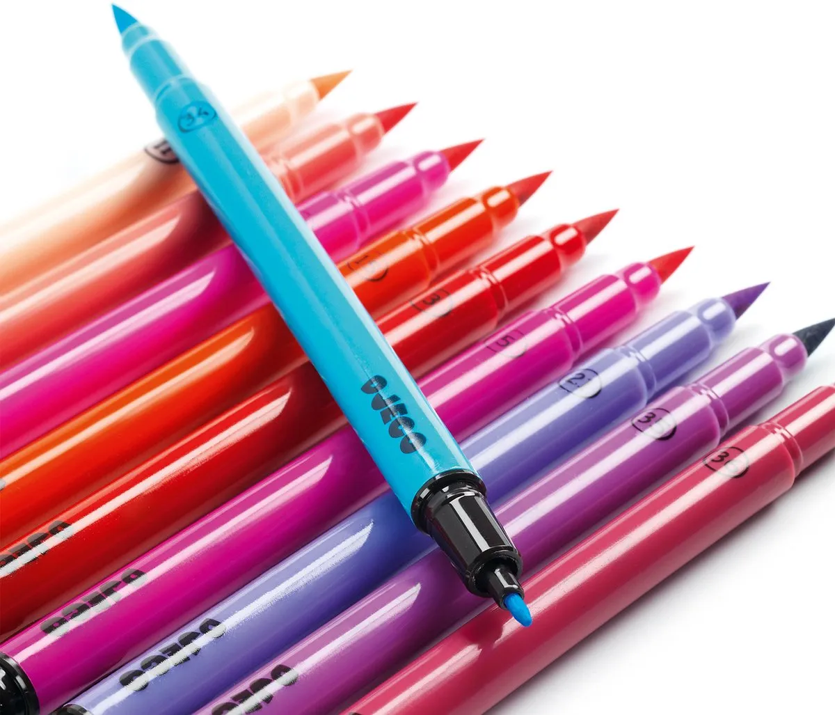 Djeco Felt Tip Brush Pens Sweet