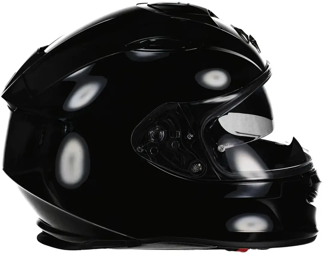Scorpion EXO-491 Solid Black Motorhelm - M