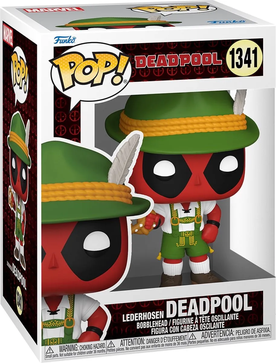 Funko Pop! Marvel Deadpool Lederhosen 76076 - Multi