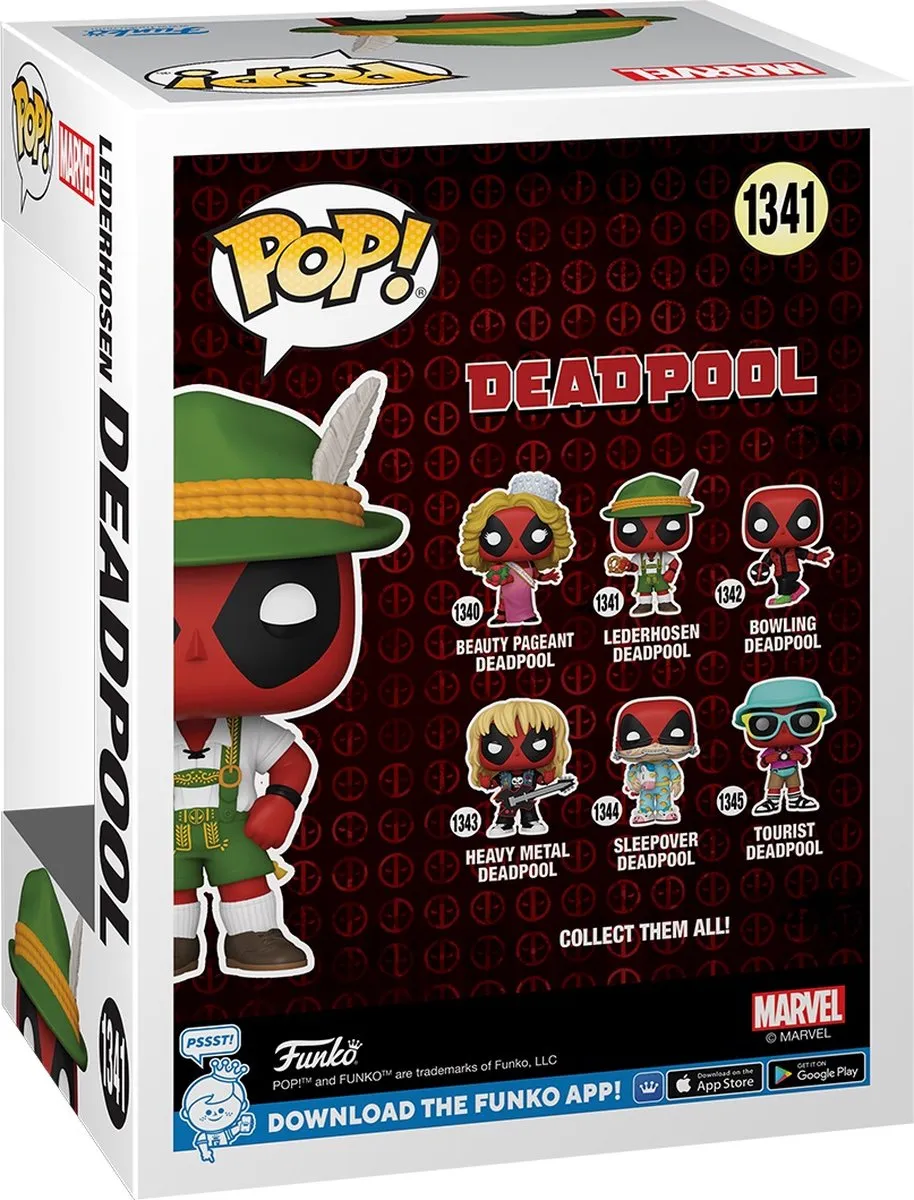 Funko Pop! Marvel Deadpool Lederhosen 76076 - Multi