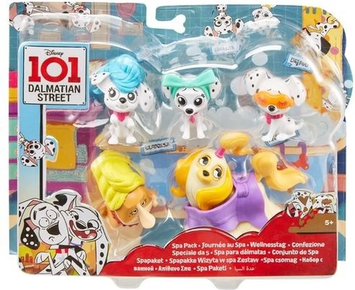 Mattel 101 Dalmatian Street GBM44 Figuurtjes - Multicolor