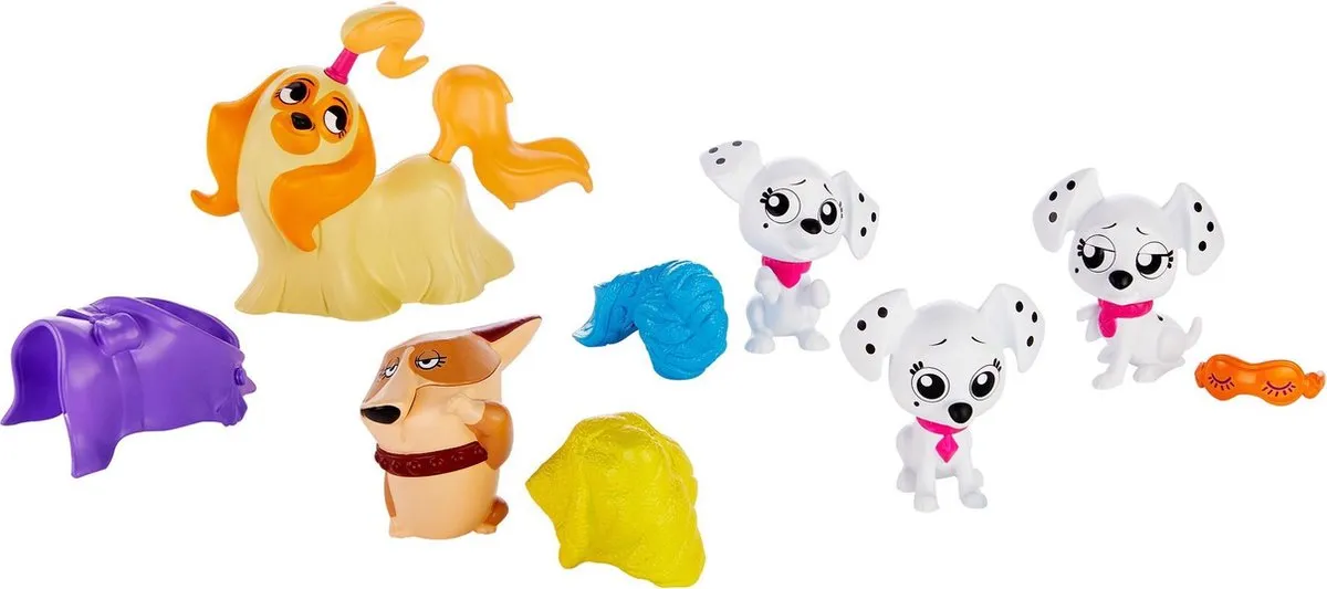 Mattel 101 Dalmatian Street GBM44 Figuurtjes - Multicolor