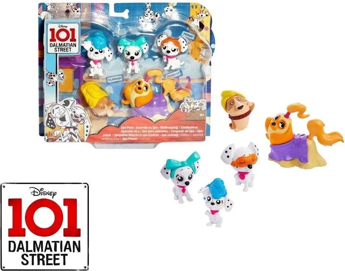 Mattel 101 Dalmatian Street GBM44 Figuurtjes - Multicolor