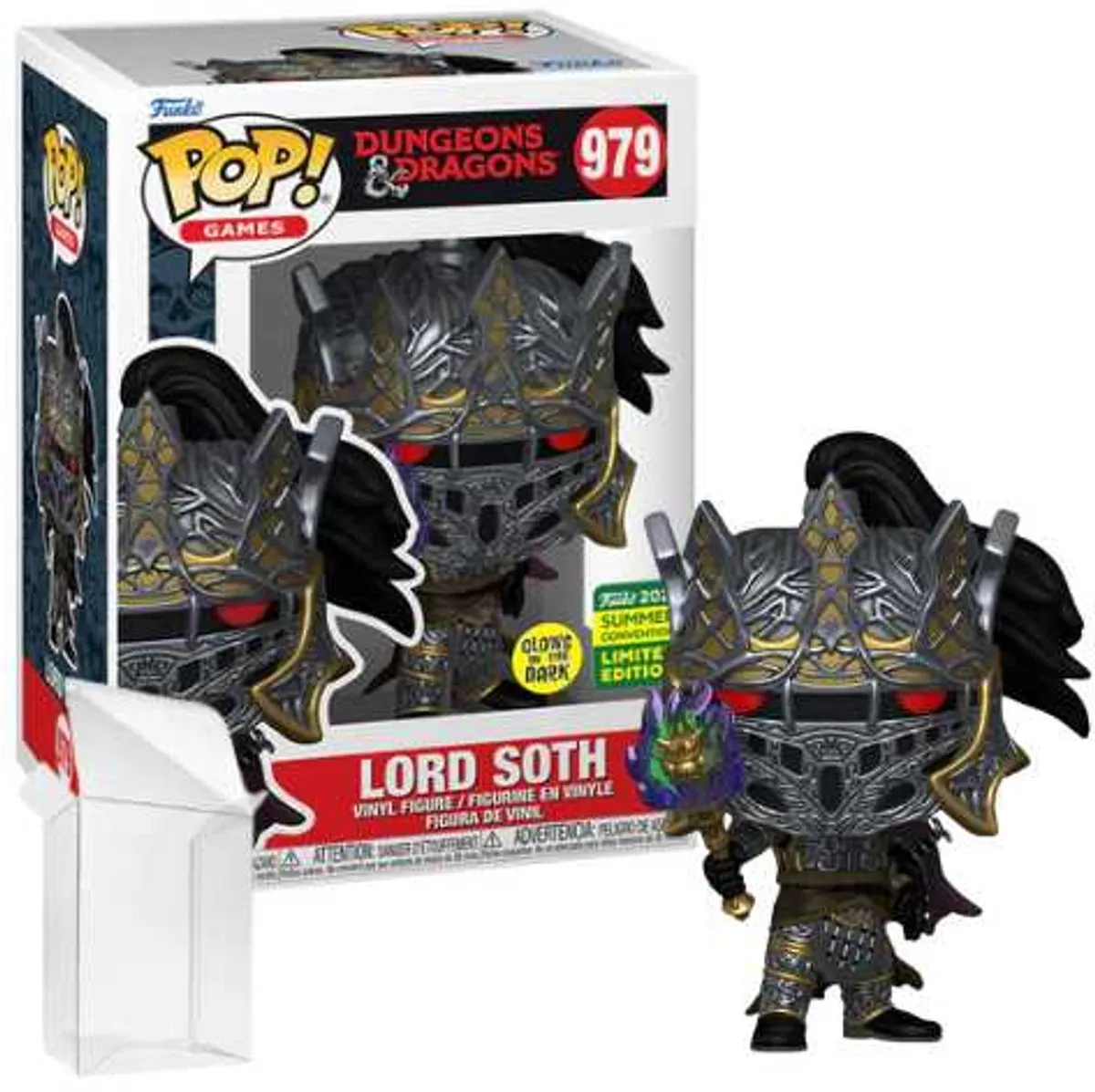 Funko Pop! Games Dungeons & Dragons Lord Soth #979 Glow in the Dark
