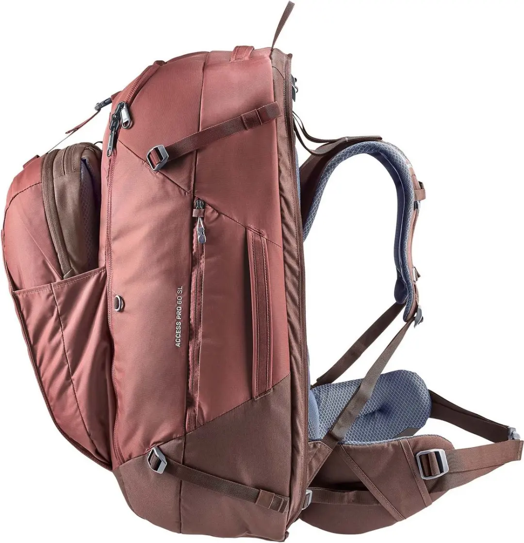 Deuter Access Pro 60 Wandelrugzak - 60L - Caspia Raisin - afbeelding 2 van 6