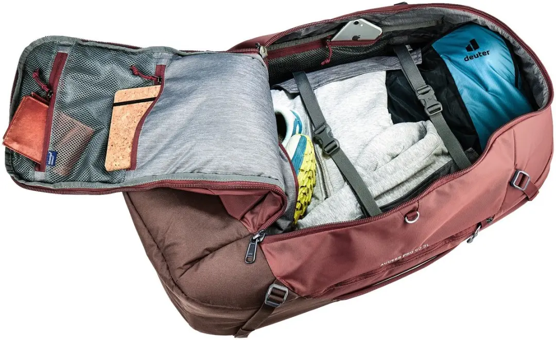 Deuter Access Pro 60 Wandelrugzak - 60L - Caspia Raisin - afbeelding 6 van 6
