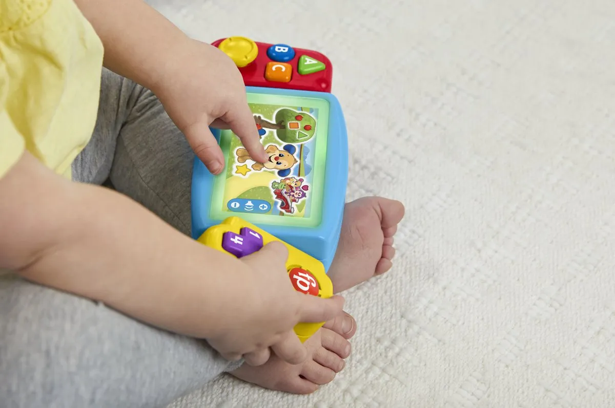 Fisher Price Leerplezier Draai & Leer Console - Blauw