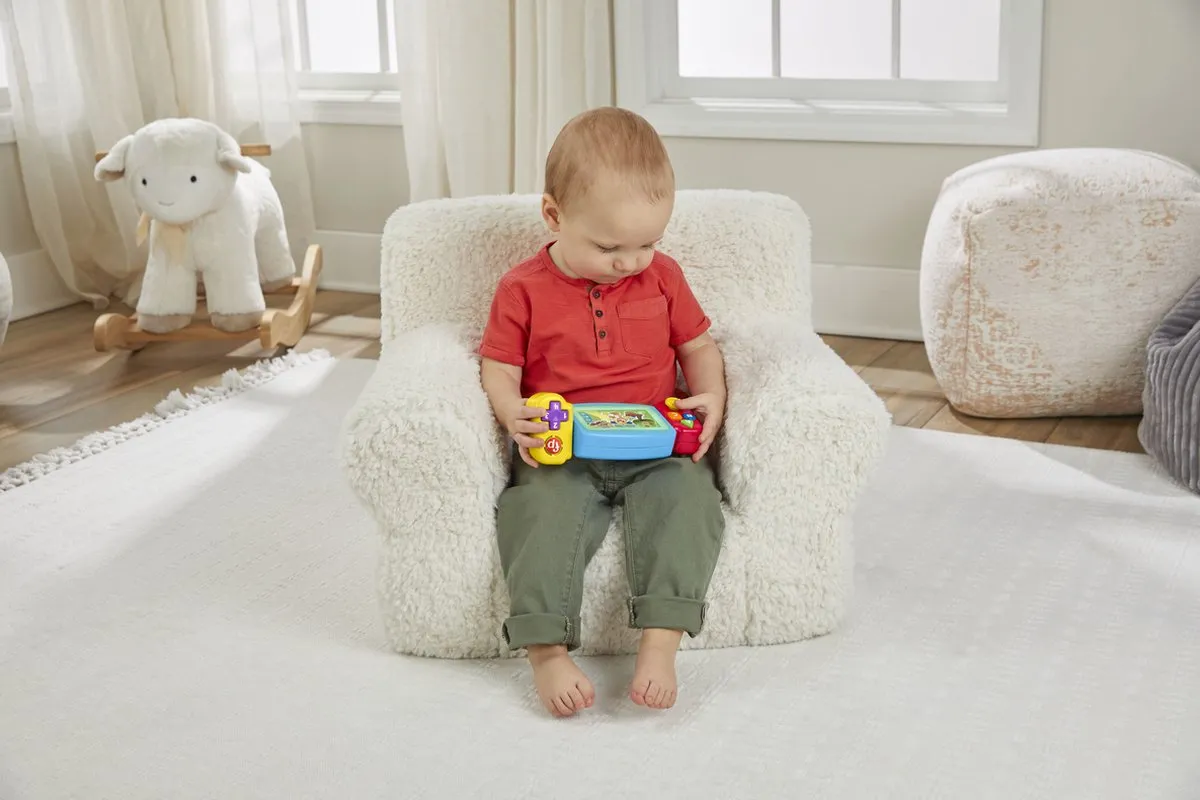 Fisher Price Leerplezier Draai & Leer Console - Blauw