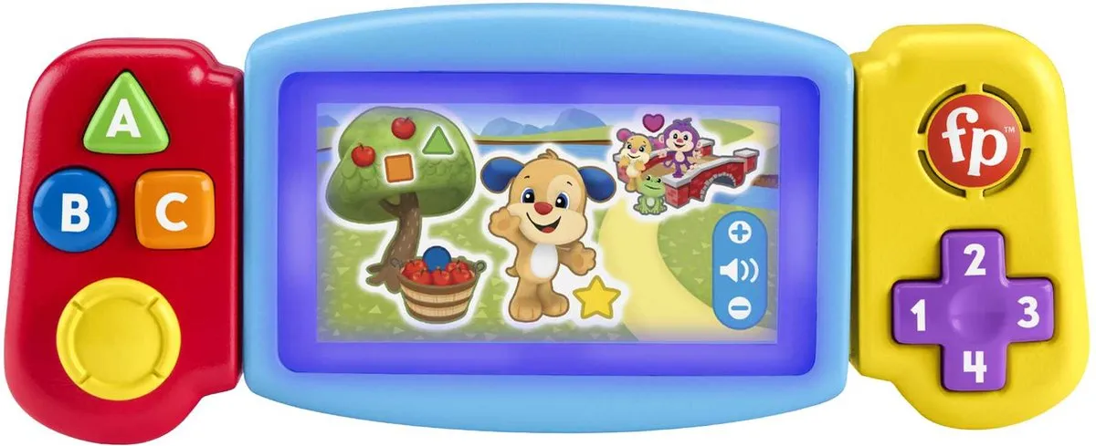 Fisher Price Leerplezier Draai & Leer Console - Blauw