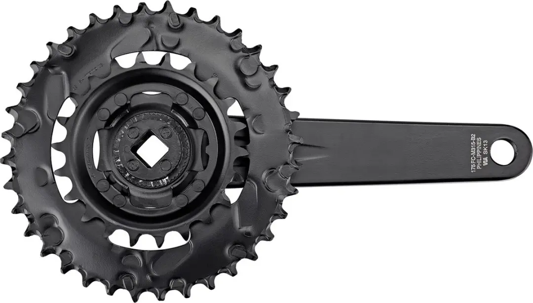 Shimano FC-M315-B2 Crankstel 36-22T - 175mm - MTB