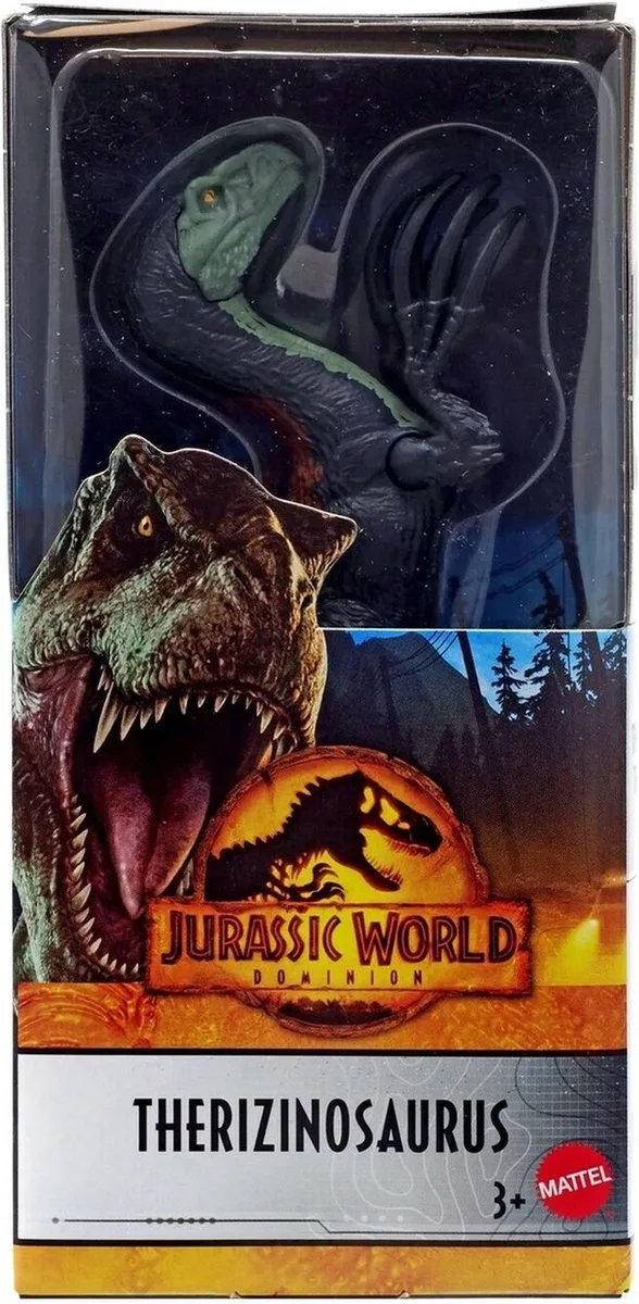 Mattel Jurassic World Dominion Therizinosaurus Actiefiguur