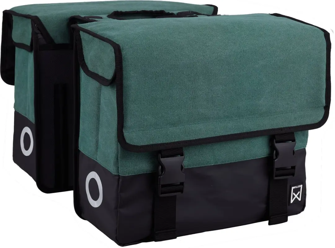 Willex Dubbele Canvas Plus Fietstas 30L