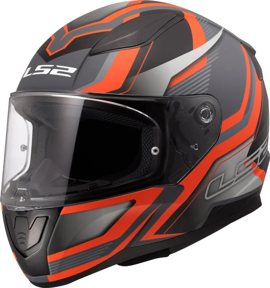 LS2 FF353 Rapid II Flitz Wit Blauw Rood 06 Integraalhelm