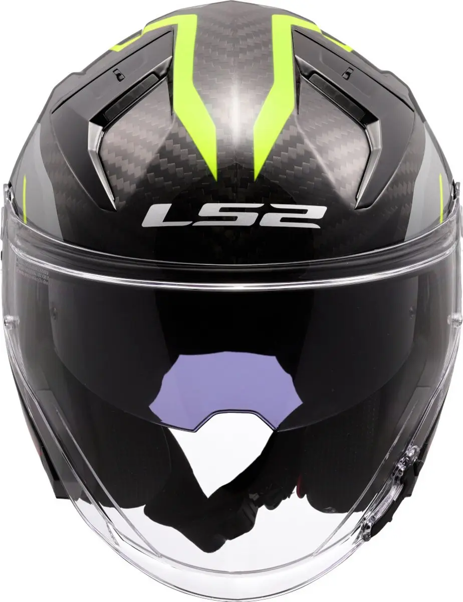 LS2 OF603 Infinity II C Urus H-Vis Helm - Maat L - Geel