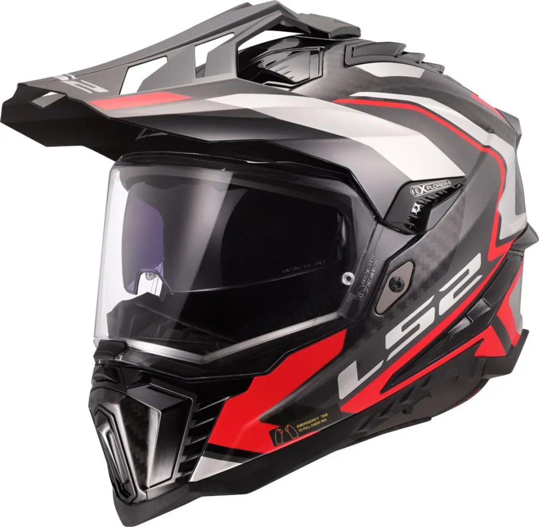 LS2 MX701 Explorer C Frontier II Motorhelm