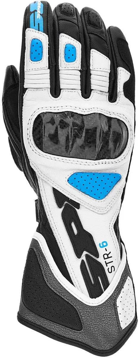 Spidi STR-6 Dames Grijs Wit Provence Handschoenen