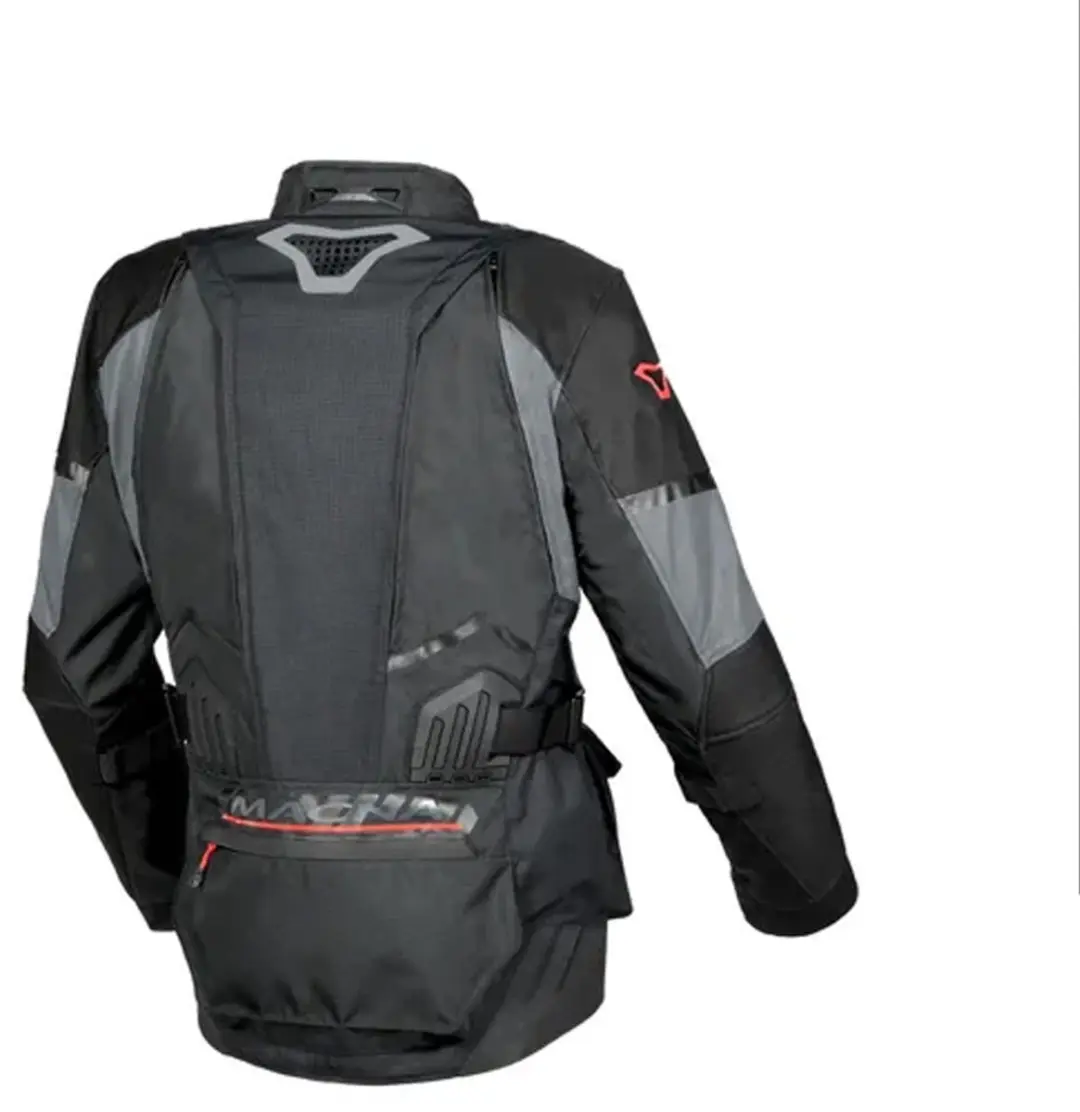 Macna Domane Textile Waterproof Jas - Zwart S - afbeelding 4 van 6