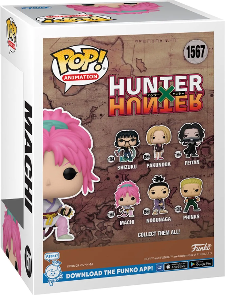 Funko Hunter x Hunter Machi Pop! 75587 - Multicolor