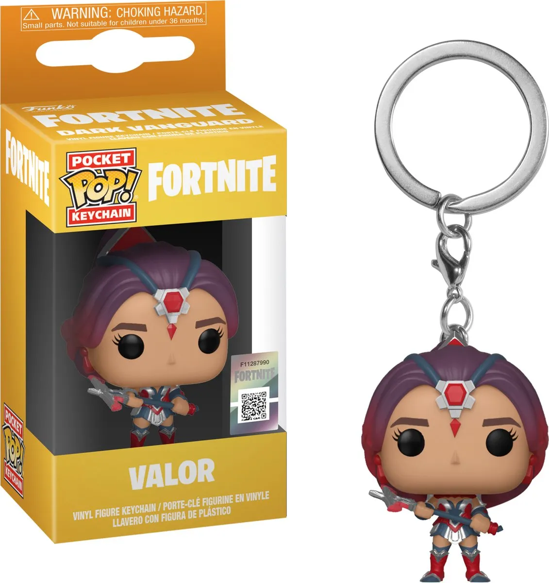 Funko Pocket Pop! Fortnite Valor Keychain