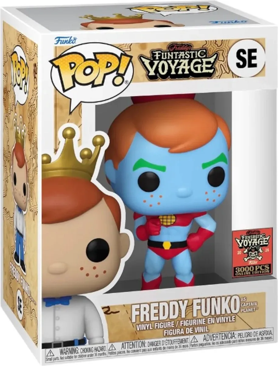 Funko Pop! Freddy Funko Captain Planet 1/3000