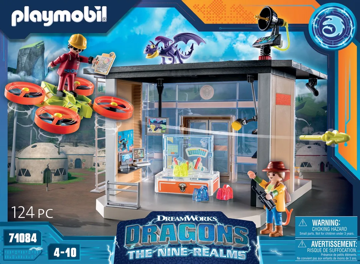 Playmobil Dragons Icaris Lab 71084 - Multicolor