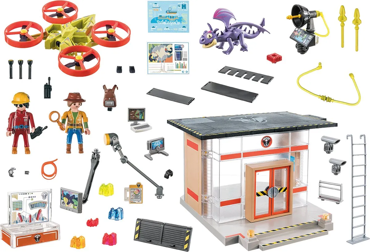 Playmobil Dragons Icaris Lab 71084 - Multicolor - afbeelding 6 van 6