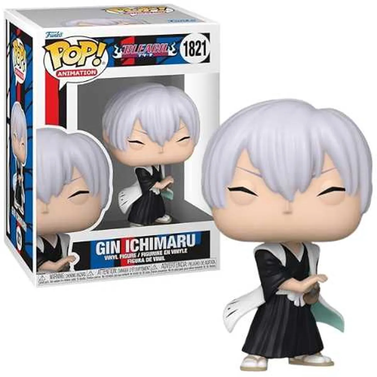 Funko Pop! Bleach Gin Ichimaru - 1821 - Multicolor