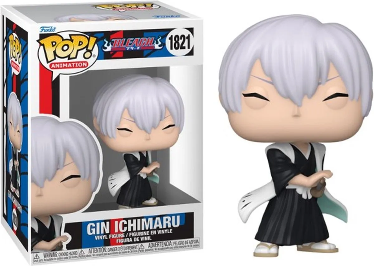 Funko Pop! Bleach Gin Ichimaru - 1821 - Multicolor