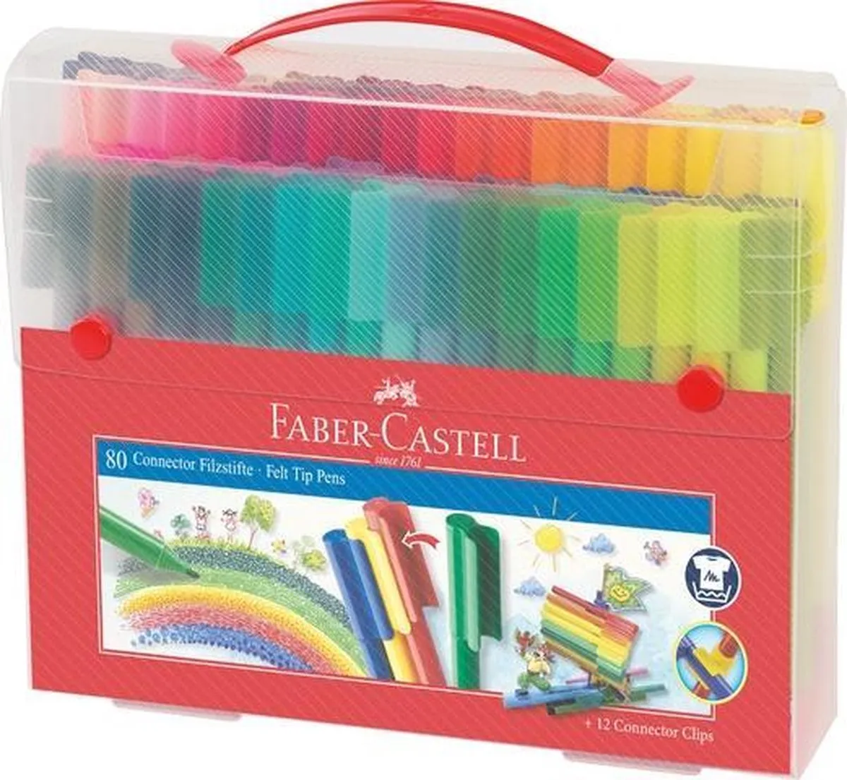 Faber-Castell Connector Viltstiften 80 Stuks FC-155579