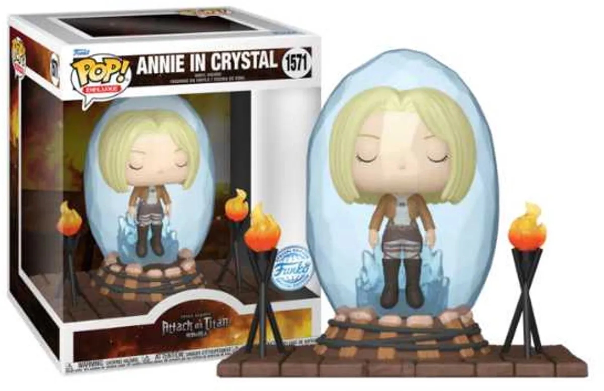 Funko Pop! Animation Attack on Titan Annie Crystal Deluxe 1571 - Multi