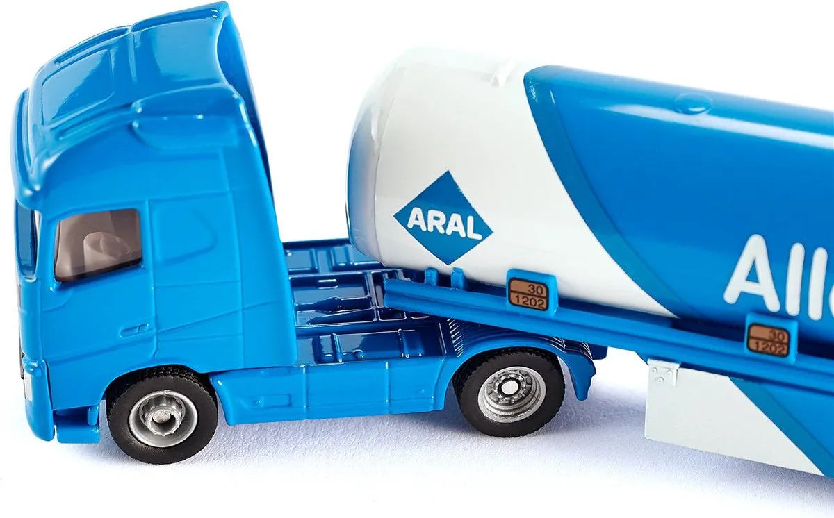 SIKU 1626 Tankwagen ARAL 1:87 - Metaal/Kunststof - Wit/Blauw
