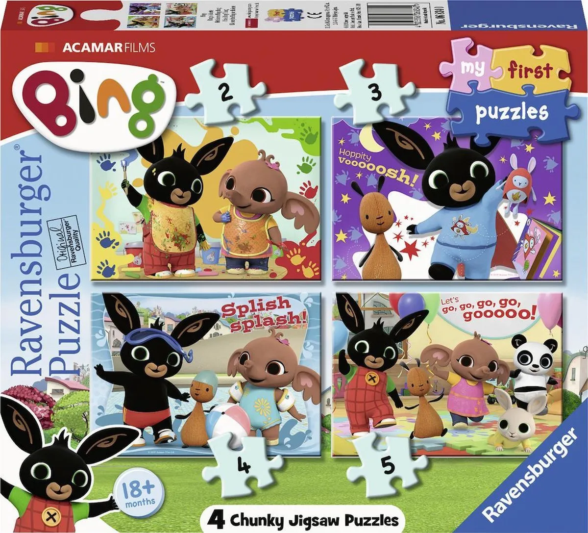 Ravensburger Bing Bunny My First Puzzels