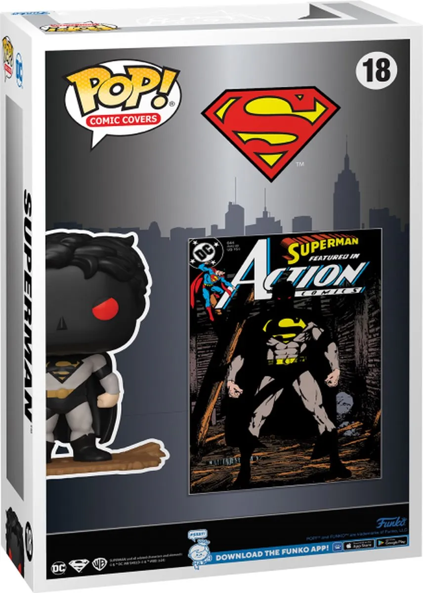 Funko Pop! Superman Action Comics #644 Vinylfiguur - Multicolor