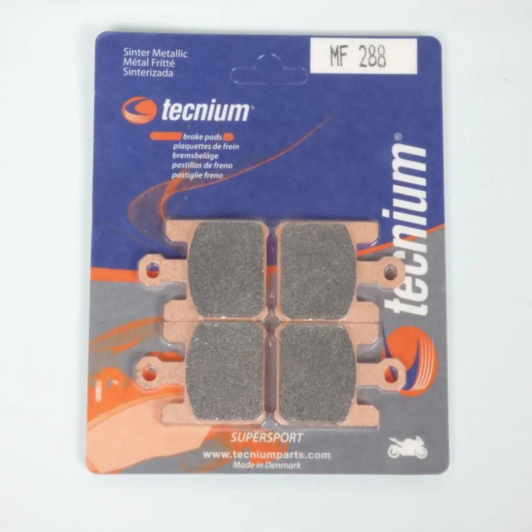 tecnium remblokje voor motor kawasaki 600 zx6rr 2003 tot 2006 mf288 nieuw