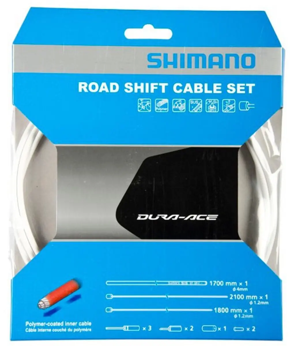 Shimano Dura-Ace OT-SP41 Schakelkabelset - 1800/2100mm - Zwart