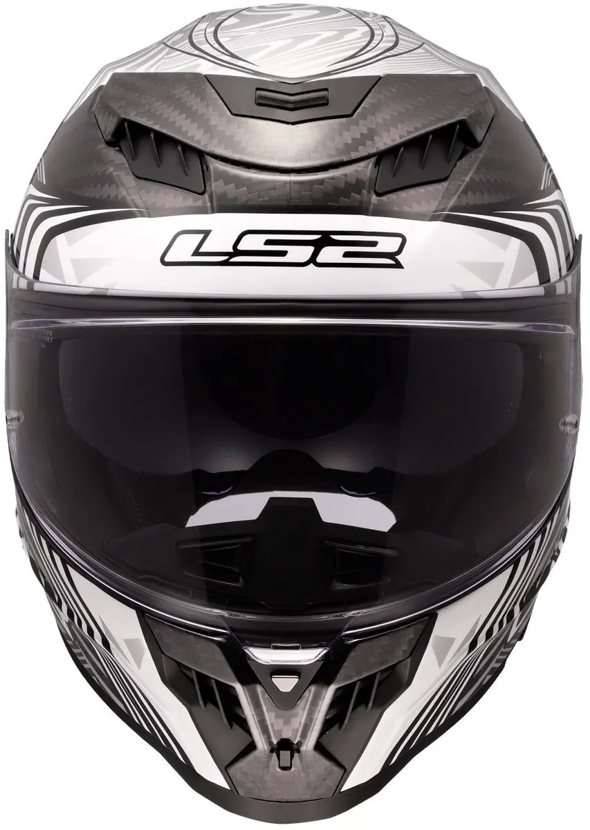 LS2 FF807 Dragon Enthum Integraalhelm - XS - Zilver