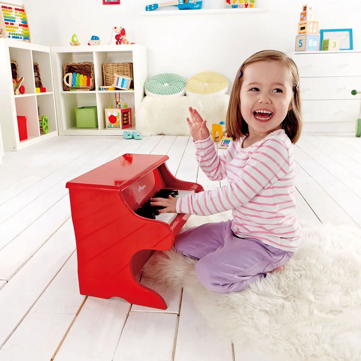 Hape Speelse Piano - Veelkleurig