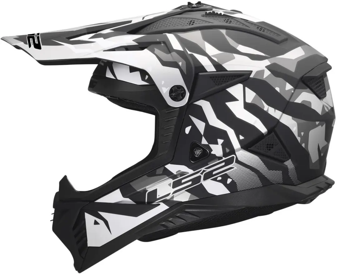 LS2 Fast II Grotesk MX708 Helm