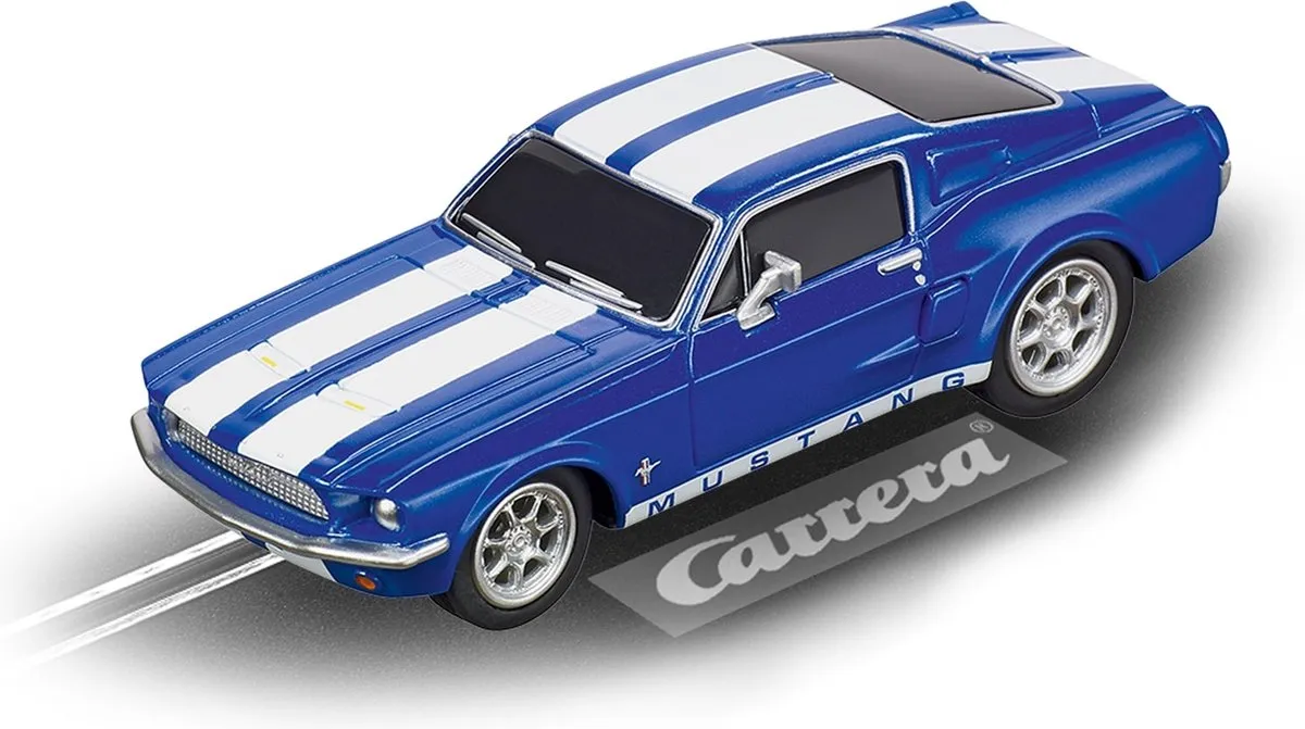 Carrera Go!!! Ford Mustang '67 Racing Blue Speelgoedauto