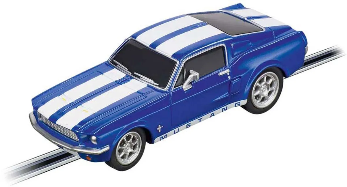 Carrera Go!!! Ford Mustang '67 Racing Blue Speelgoedauto