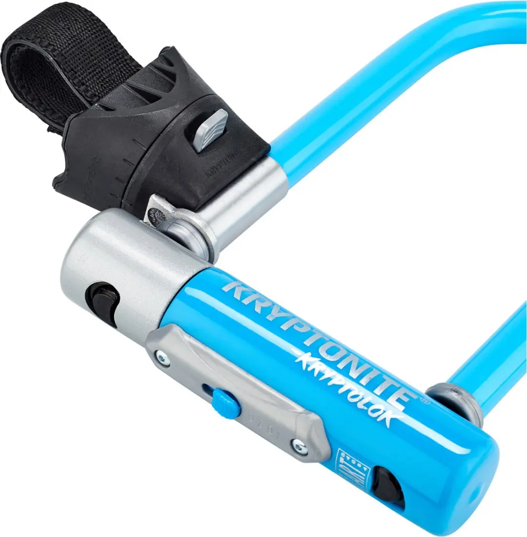 Kryptonite KryptoLok Mini-7 ART-2 Beugelslot - 17,8x8,2cm - Lichtblauw