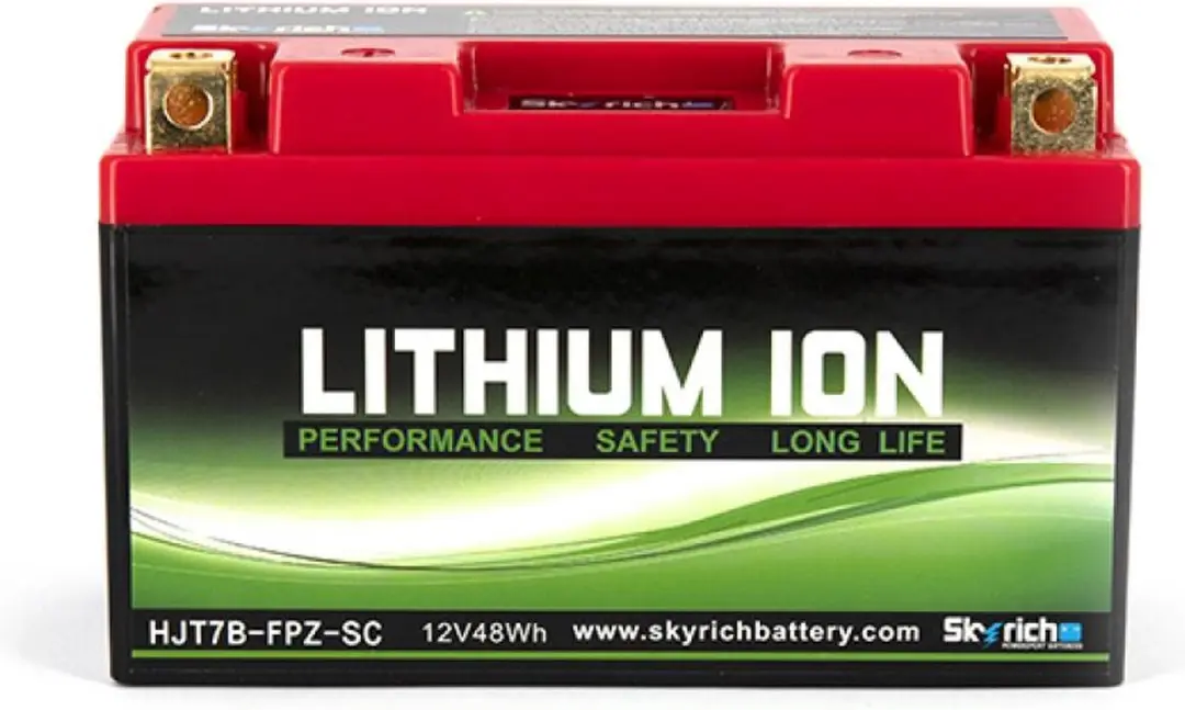 Batterie Lithium Skyrich pour Scooter Yamaha 125 Hw Xenter 2012 à 2019 YT7B-BS