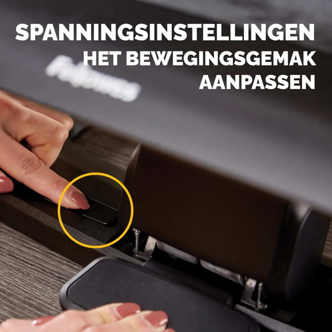 Fellowes Hana LT Voetensteun - Zwart