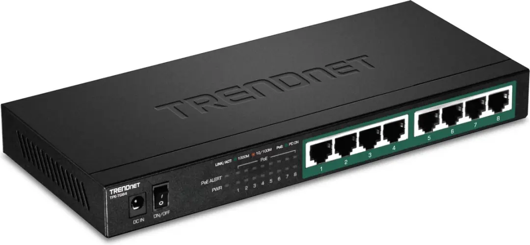 TRENDnet TPE-TG84 Gigabit etnernet switch