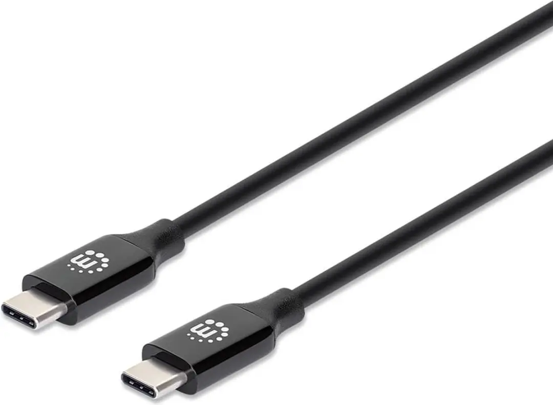 Manhattan 355971 USB-kabel 5 m USB 3.2 Gen 2 (3.1 Gen 2) USB C Zwart