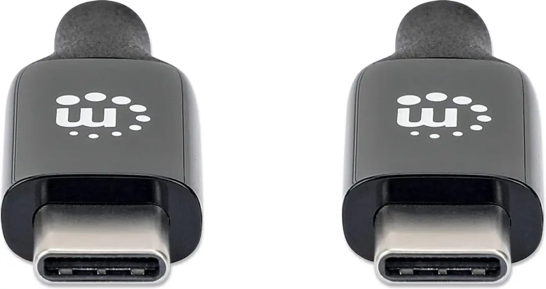 Manhattan 355971 USB 3.2 Gen 2 Type-C Kabel 5m - 60W - Zwart - afbeelding 4 van 6